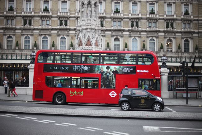 london double-decker bus