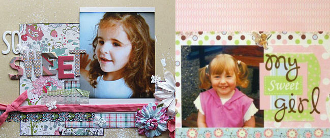 scrapbook page detail