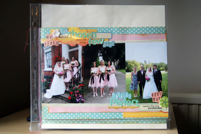 scrapbook page by sally danes