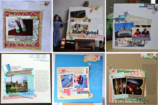 scrapbook page ideas