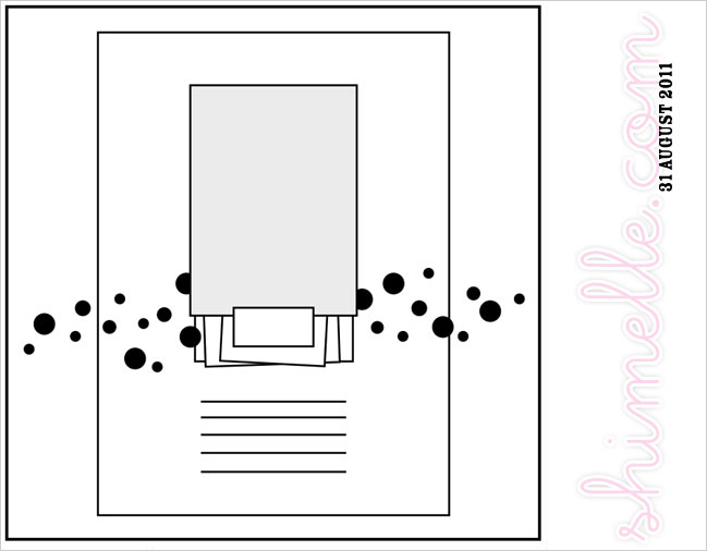 scrapbooking sketch scrapbooking sketch