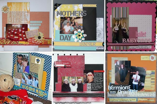 scrapbook page ideas