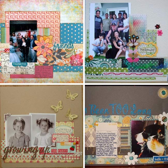 scrapbook page ideas