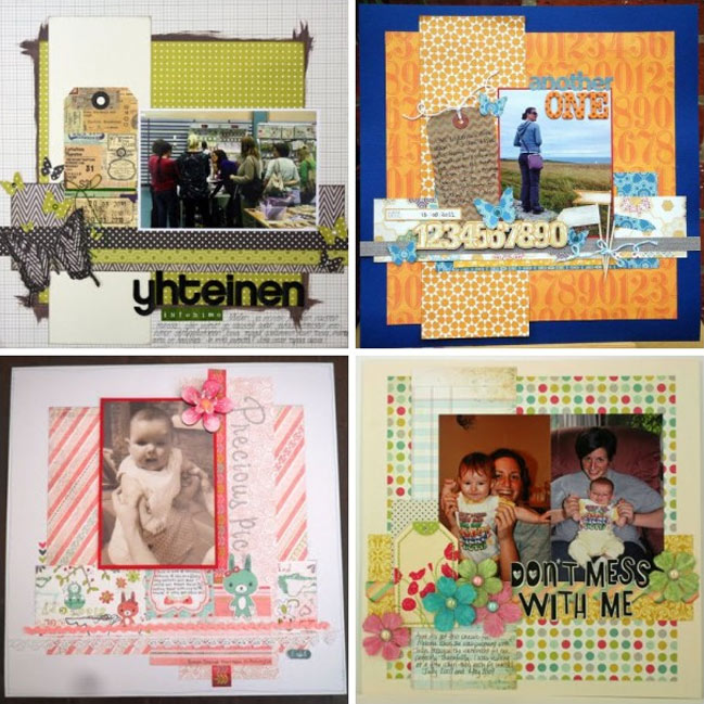 scrapbook page ideas