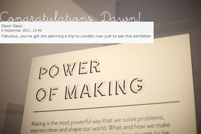 power of making at the v&a, london