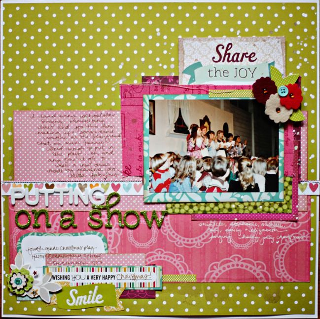 paper: Scrapbooking in Pink  pretty paper. true stories. {and