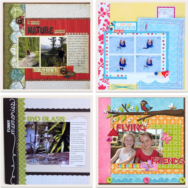 scrapbook page ideas