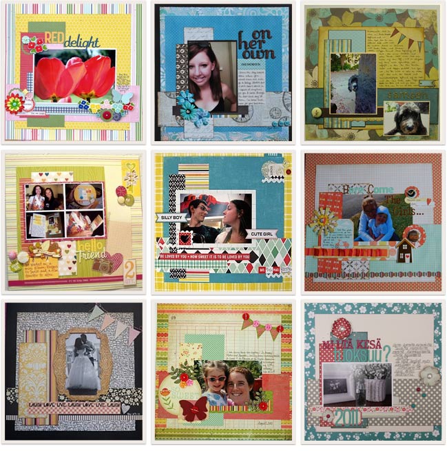 scrapbook pages