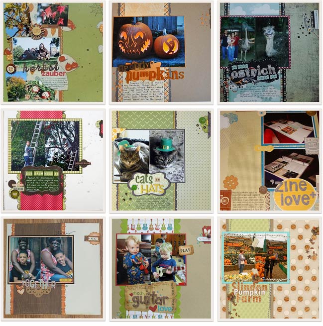 scrapbook page ideas