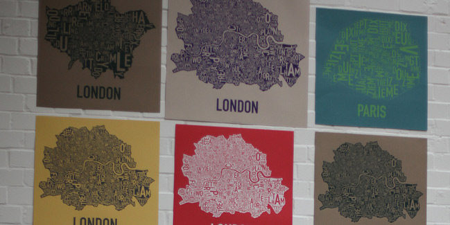 10 things :: ork posters london neighbourhoods