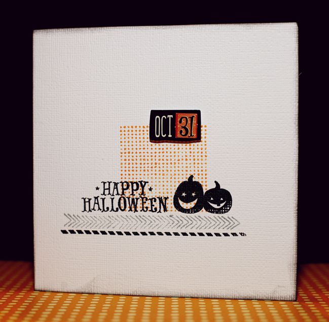 stamped card