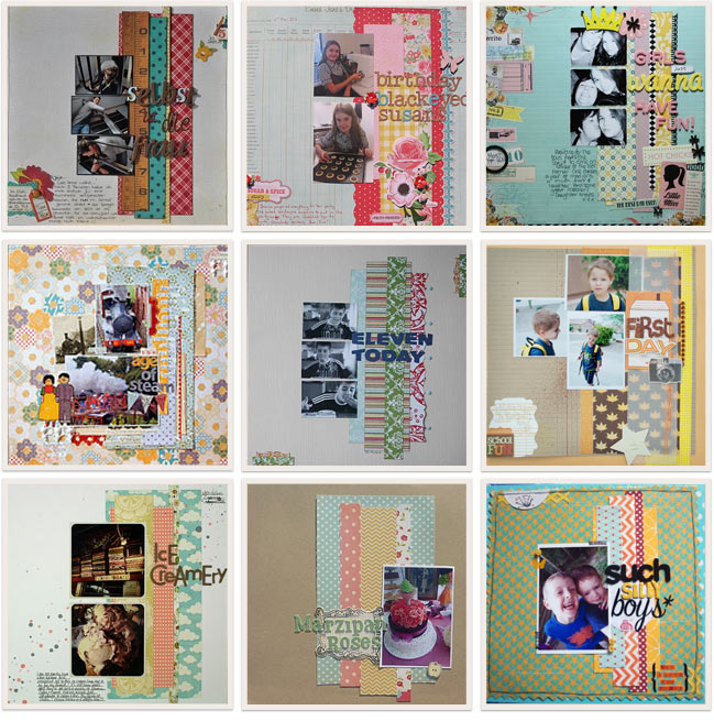 scrapbook page ideas