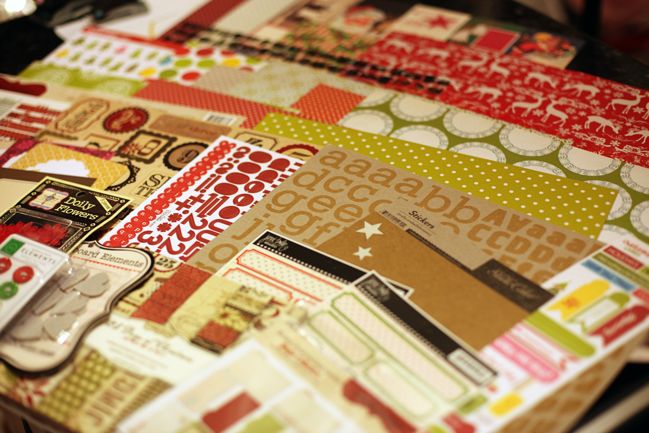 christmas scrapbooking kit