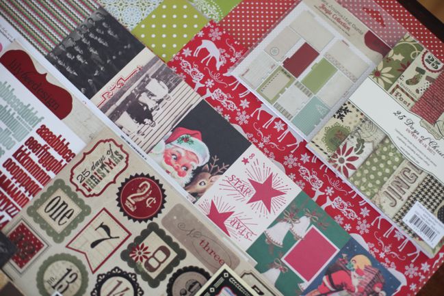 christmas scrapbooking supplies