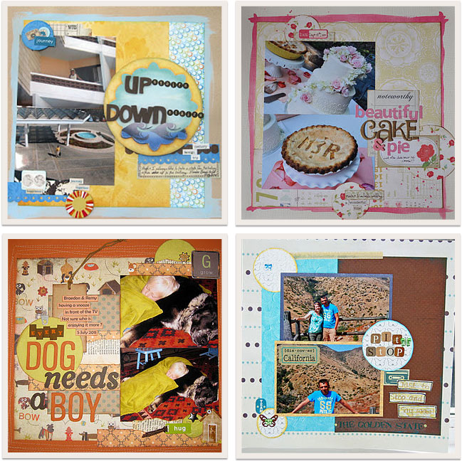 scrapbook page ideas