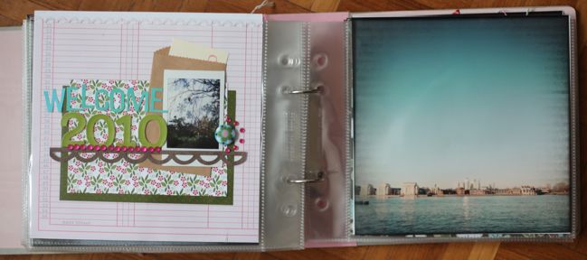 journal your christmas scrapbook