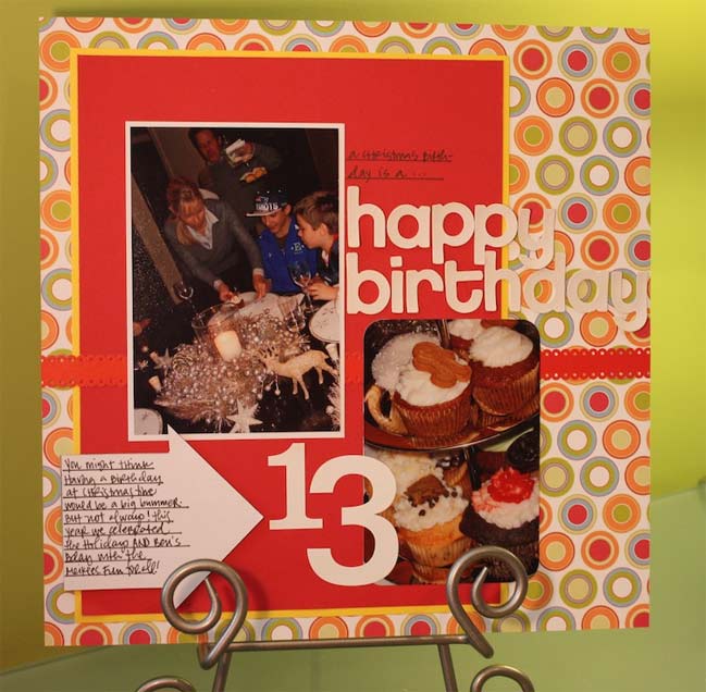 scrapbook page by lain ehmann