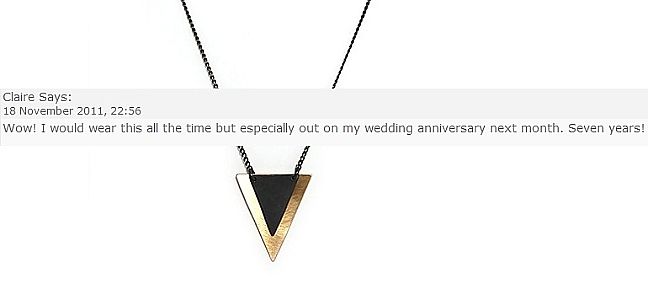 Isosceles Necklace