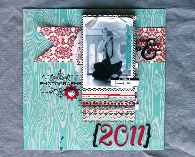 scrapbook page by leah farquharson