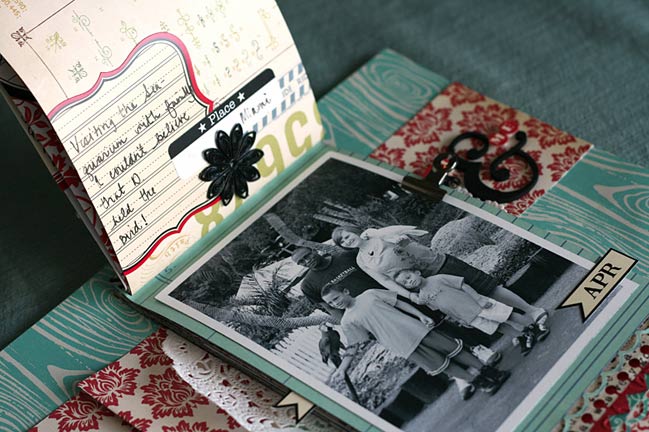 scrapbook page by leah farquharson