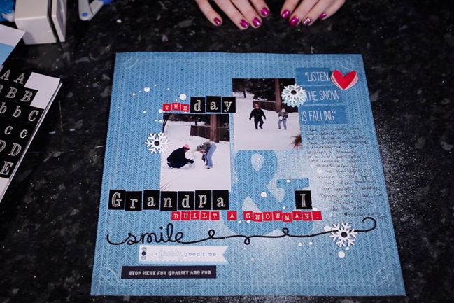 scrapbook page