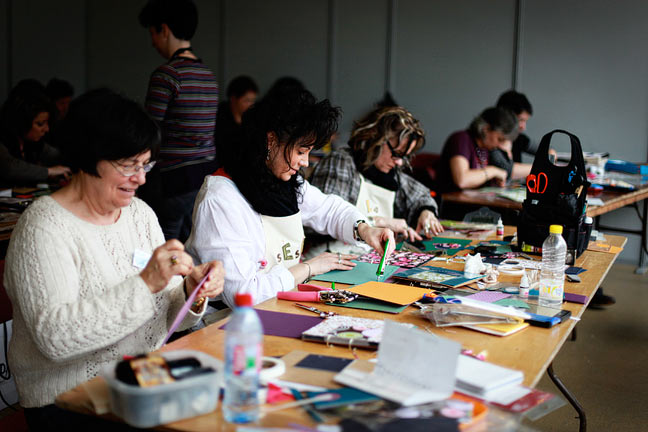 scrapbooking class