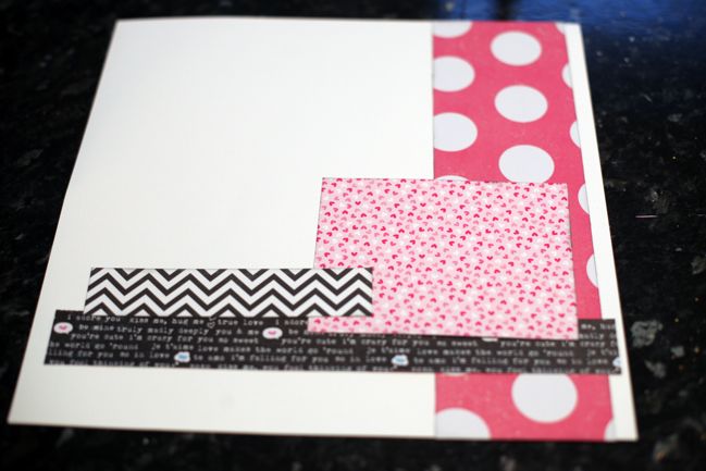 scrapbook page starting point