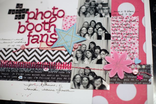 scrapbook page detail