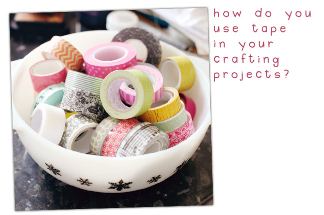 paper: How do you use washi tape in scrapbooking?  pretty paper. true  stories. {and scrapbooking classes with cupcakes.}