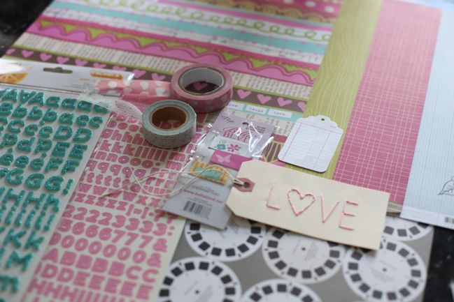 paper: Weekly Challenge :: Cut your scrapbook embellishments by hand   pretty paper. true stories. {and scrapbooking classes with cupcakes.}