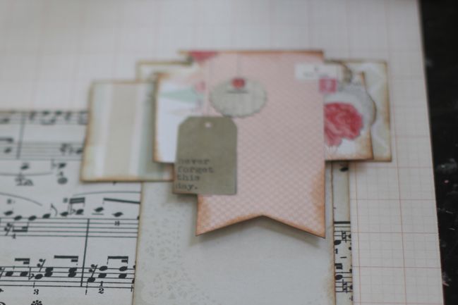 creating a scrapbook page from start to finish