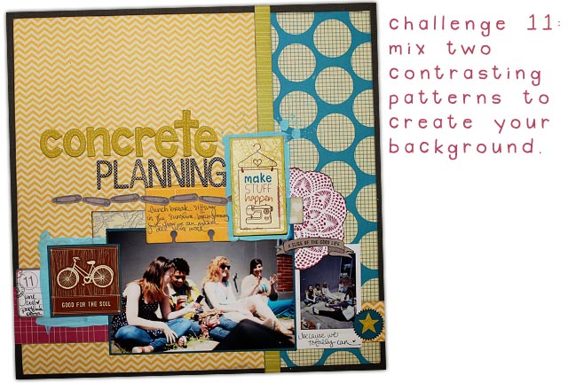 scrapbooking challenge