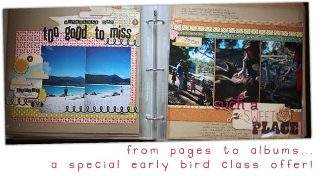 new scrapbooking class :: special offer