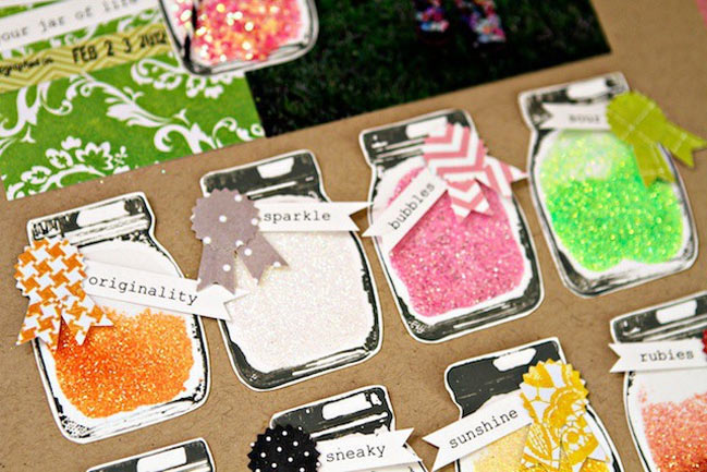 scrapbook page by shannon tidwell
