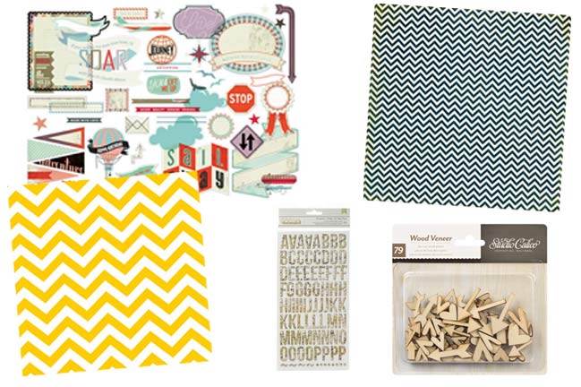 scrapbooking supplies
