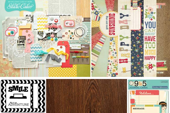 paper: Weekly Challenge :: Cut your scrapbook embellishments by hand   pretty paper. true stories. {and scrapbooking classes with cupcakes.}