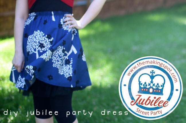 diy jubilee party dress