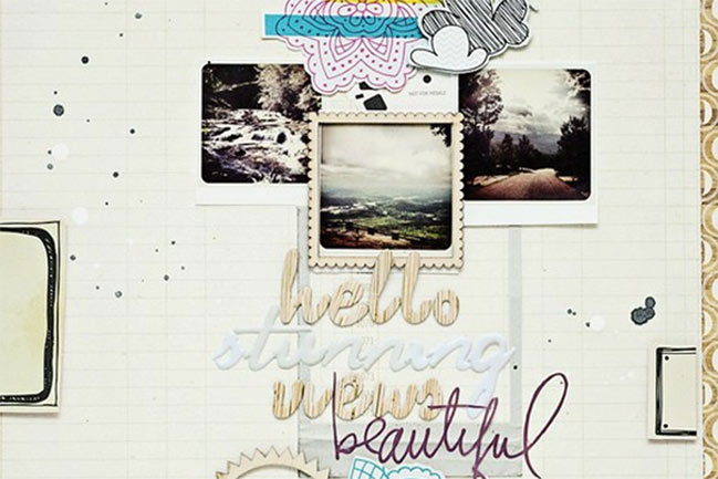 scrapbook page
