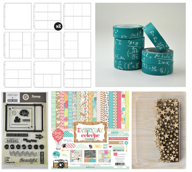 scrapbooking supplies