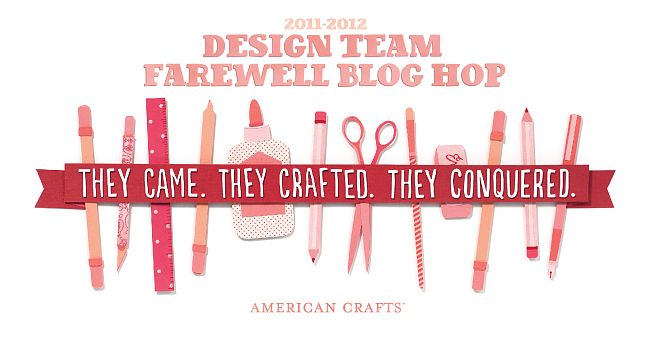 American Crafts Scrapbooking Blog Hop