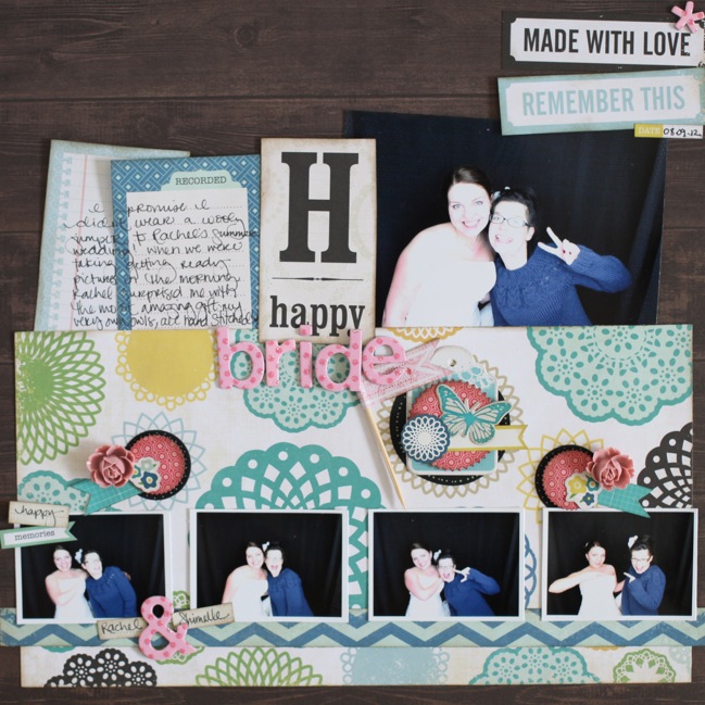 Scrapbook page by Shimelle Laine @shimelle.com