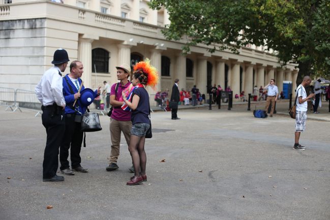 London 2012 volunteers