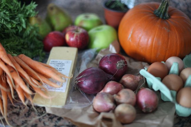 this week's haul from blackheath farmers' market