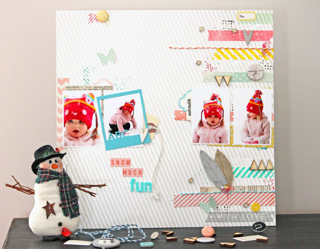 scrapbook page by angie gutshall at shimelle.com