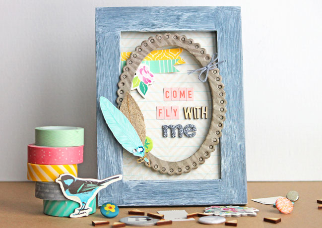 decorated frame by angie gutshall @ shimelle.com