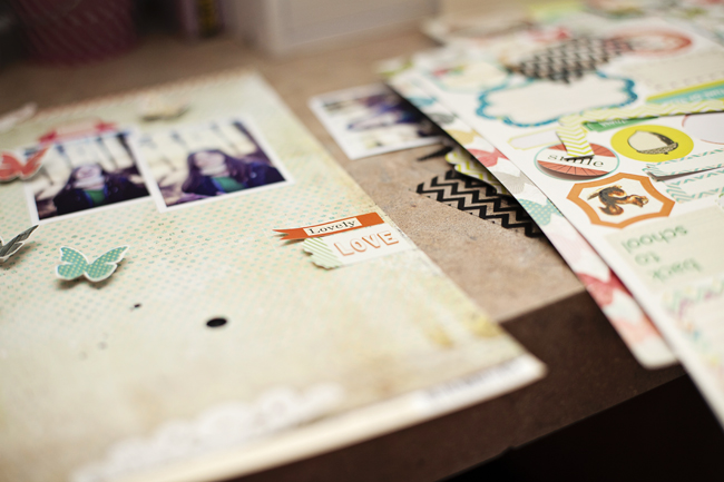 scrapbooking tutorial by jaime warren @ shimelle.com