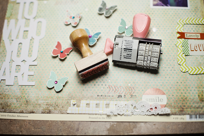 scrapbooking tutorial by jaime warren @ shimelle.com