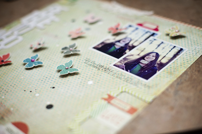 scrapbooking tutorial by jaime warren @ shimelle.com