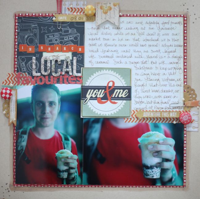 scrapbook page by shimelle laine @ shimelle.com