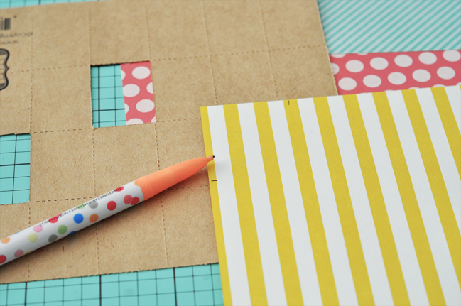scrapbooking tutorial by Jennifer Gallacher @ shimelle.com
